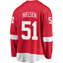 Load image into Gallery viewer, Frans Nielsen # 51 Detroit Red Wings Red Breakaway Player Jersey