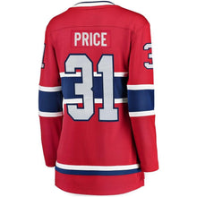 Load image into Gallery viewer, Carey Price #31 Montreal Canadiens Women's Red Home Breakaway Player Jersey