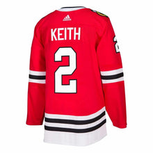 Load image into Gallery viewer, Duncan Keith #2 Chicago Blackhawks Red Player Jersey