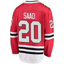 Load image into Gallery viewer, Brandon Saad #20 Chicago Blackhawks Red Breakaway Player Jersey
