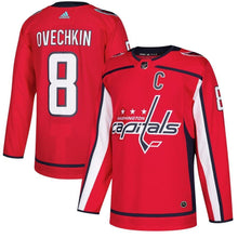 Load image into Gallery viewer, Alexander Ovechkin #8 Washington Capitals Red Player Jersey