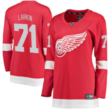 Load image into Gallery viewer, Dylan Larkin #71 Detroit Red Wings Women's Red Home Breakaway Player Jersey