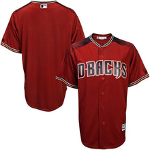 Load image into Gallery viewer, Arizona Diamondbacks Youth Sedona Red Alternate Offical Cool Base Jersey