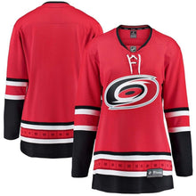 Load image into Gallery viewer, Carolina Hurricanes Women's Red Breakaway Home Jersey
