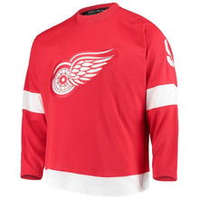 Load image into Gallery viewer, Gordie Howe #9 Detroit Red Wings Red Replica Heroes of Hockey Throwback Jersey