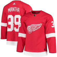 Load image into Gallery viewer, Anthony Mantha #39 Detroit Red Wings Red Player Jersey