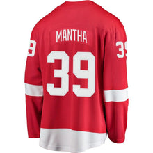 Load image into Gallery viewer, Anthony Mantha #39 Detroit Red Wings Youth Red Breakaway Player Jersey