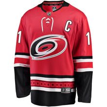 Load image into Gallery viewer, Jordan Staal #11 Carolina Hurricanes Red Breakaway Player Jersey