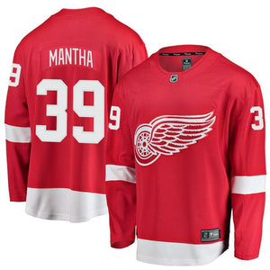 Anthony Mantha #39 Detroit Red Wings Red Breakaway Player Jersey