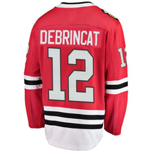 Load image into Gallery viewer, Alex DeBrincat #12 Chicago Blackhawks Red Breakaway Player Jersey