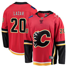 Load image into Gallery viewer, Curtis Lazar #20 Calgary Flames Red Breakaway Player Jersey