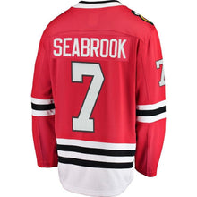 Load image into Gallery viewer, Brent Seabrook #7 Chicago Blackhawks Red Home Breakaway Player Jersey