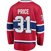 Load image into Gallery viewer, Carey Price #31 Montreal Canadiens Youth Red Home Breakaway Player Jersey
