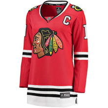 Load image into Gallery viewer, Jonathan Toews #19 Chicago Blackhawks Women's Breakaway Player Jersey