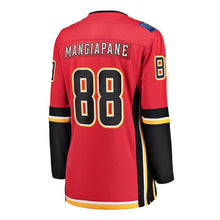 Load image into Gallery viewer, Andrew Mangiapane #88 Calgary Flames Women's Red Home Breakaway Player Jersey