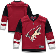 Load image into Gallery viewer, Arizona Coyotes Youth Red Home Replica Blank Jersey