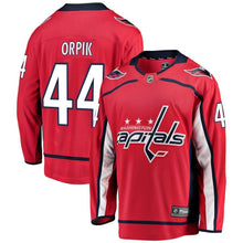 Load image into Gallery viewer, Brooks Orpik #44 Washington Capitals Youth Red Breakaway Player Jersey