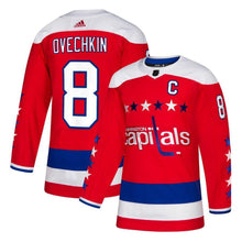 Load image into Gallery viewer, Alexander Ovechkin #8 Washington Capitals Red Alternate Player Jersey