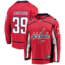 Load image into Gallery viewer, Alex Chiasson #39 Washington Capitals Youth Red Breakaway Player Jersey