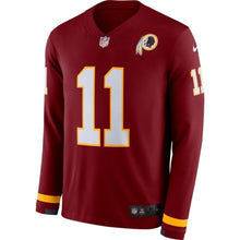 Load image into Gallery viewer, Alex Smith Washington Redskins Burgundy Therma Long Sleeve Jersey