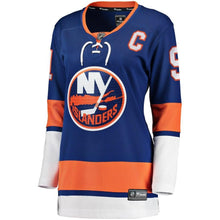 Load image into Gallery viewer, John Tavares #91 New York Islanders Women's Royal Home Breakaway Player Jersey
