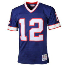 Load image into Gallery viewer, Jim Kelly #12 Buffalo Bills Royal Blue 1990 Retired Player Vintage Replica Jersey