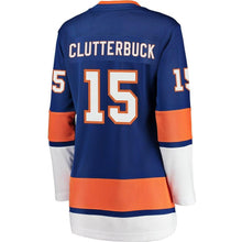 Load image into Gallery viewer, Cal Clutterbuck #15 New York Islanders Women's Royal Breakaway Player Jersey