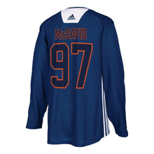 Load image into Gallery viewer, Connor McDavid #97 Edmonton Oilers Royal Practice Player Jersey