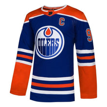 Load image into Gallery viewer, Connor McDavid Edmonton Oilers Royal/Orange Alternate Player Jersey