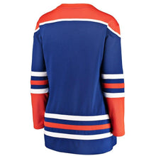 Load image into Gallery viewer, Edmonton Oilers Women's Royal Alternate Breakaway Jersey