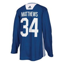 Load image into Gallery viewer, Auston Matthews Toronto Maple Leafs Royal Practice Player Jersey