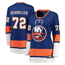 Load image into Gallery viewer, Anthony Beauvillier #72 New York Islanders Women&#39;s Royal Breakaway Player Jersey