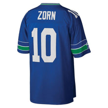 Load image into Gallery viewer, Jim Zorn #10 Seattle Seahawks Royal 1983 Retired Player Replica Jersey