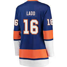 Load image into Gallery viewer, Andrew Ladd #16 New York Islanders Women&#39;s Royal Breakaway Player Jersey