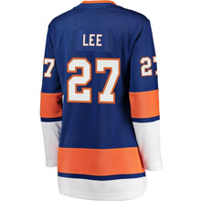 Load image into Gallery viewer, Anders Lee #27 New York Islanders Women&#39;s Royal Breakaway Player Jersey