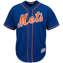 Load image into Gallery viewer, Jacob deGrom #48 New York Mets White/Royal Cool Base Player Jersey