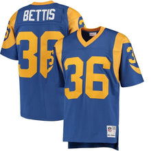 Load image into Gallery viewer, Jerome Bettis #36 Los Angeles Rams Royal 1994 Replica Retired Player Jersey