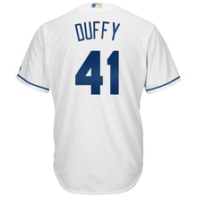 Load image into Gallery viewer, Danny Duffy #41 Kansas City Royals White Cool Base Home Player Jersey