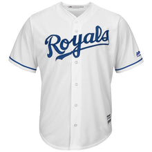 Load image into Gallery viewer, Cheslor Cuthbert #19 Kansas City Royals White Home Cool Base Player Jersey