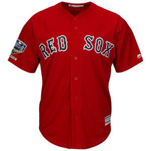 Load image into Gallery viewer, Andrew Benintendi #16 Boston Red Sox 2018 World Series Cool Base Jersey