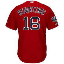 Load image into Gallery viewer, Andrew Benintendi #16 Boston Red Sox 2018 World Series Cool Base Jersey