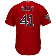 Load image into Gallery viewer, Chris Sale #41 Boston Red Sox 2018 World Series Cool Base Player Jersey