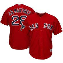 Load image into Gallery viewer, J.D. Martinez #28 Boston Red Sox 2018 World Series Cool Base Player Jersey