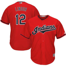 Load image into Gallery viewer, Francisco Lindor Cleveland Indians 2019 Cool Base Player Jersey