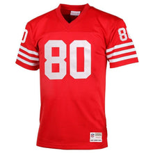 Load image into Gallery viewer, Jerry Rice #80 San Francisco 49ers Scarlet 1990 Retired Player Vintage Replica Jersey