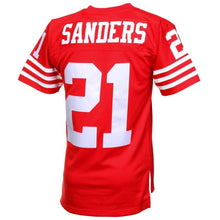 Load image into Gallery viewer, Deion Sanders #21 San Francisco 49ers Scarlet 1994 Retired Player Vintage Replica Jersey