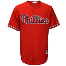 Load image into Gallery viewer, Bryce Harper #3 Philadelphia Phillies Youth Scarlet Cool Base Replica Player Jersey
