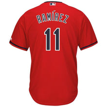 Load image into Gallery viewer, Jose Ramirez #11 Cleveland Indians Alternate 2019 Cool Base Player Jersey