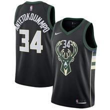 Load image into Gallery viewer, Giannis Antetokounmpo #34 Milwaukee Bucks 2018/19 Mens Swingman Jersey