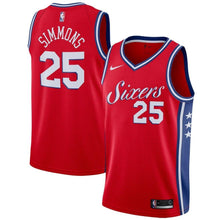 Load image into Gallery viewer, Ben Simmons #25 Philadelphia 76ers 2018/19 Mens Swingman Jersey
